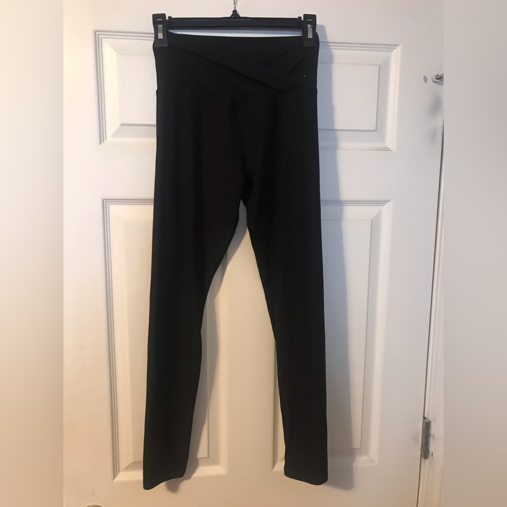 No Boundaries Leggings Comfort Waistband Black Womens Medium